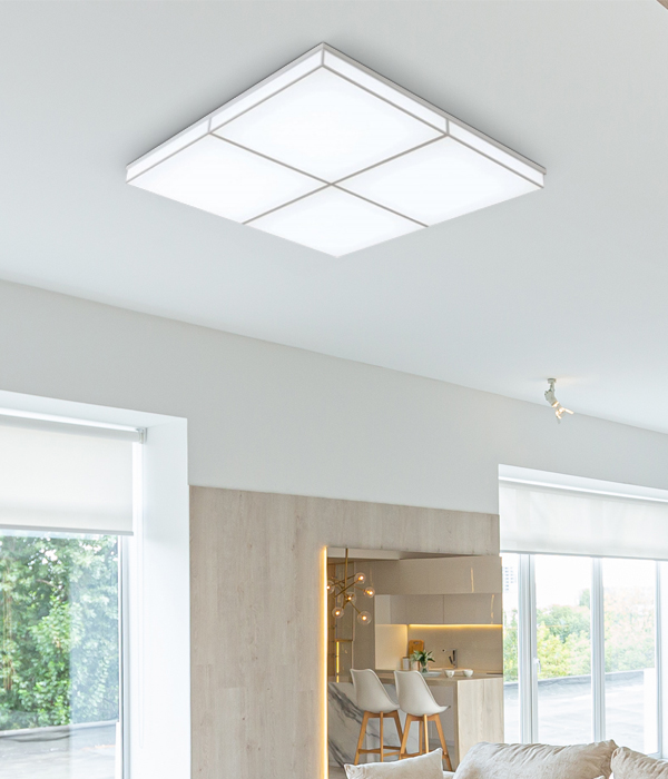 실키 정사각 8등 240W 국산LED거실등