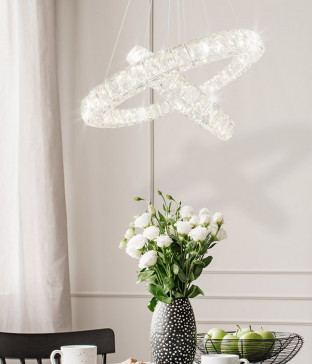 투링 크리스탈 식탁등 펜던트조명 50W