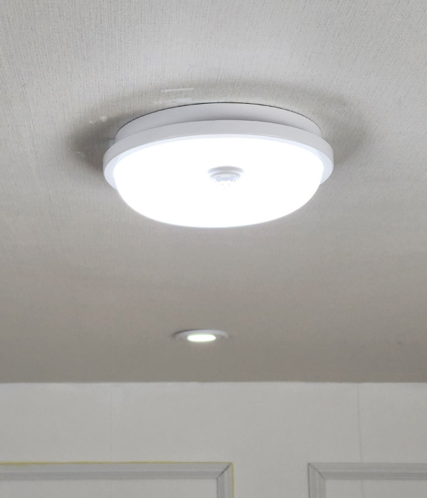 이루 원형 20W 센서등 현관등 야외센서등